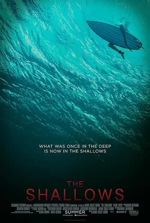 The Shallows film posteri