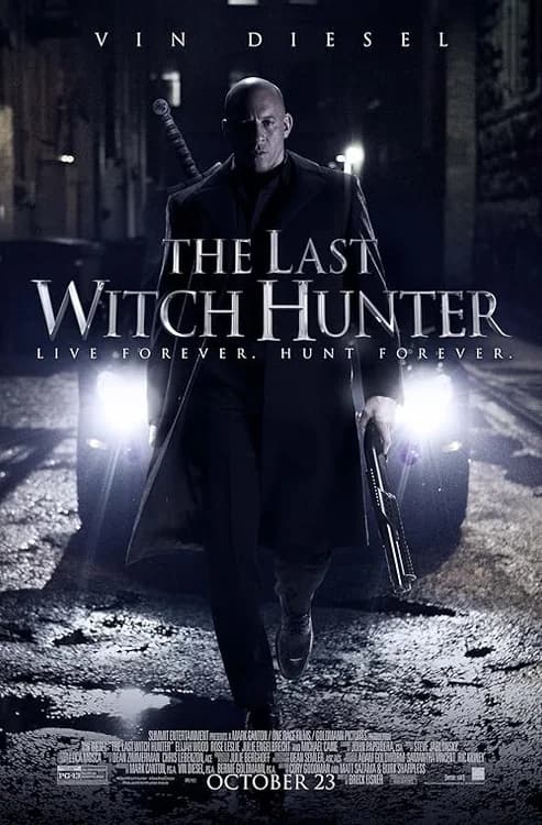 The Last Witch Hunter film posteri